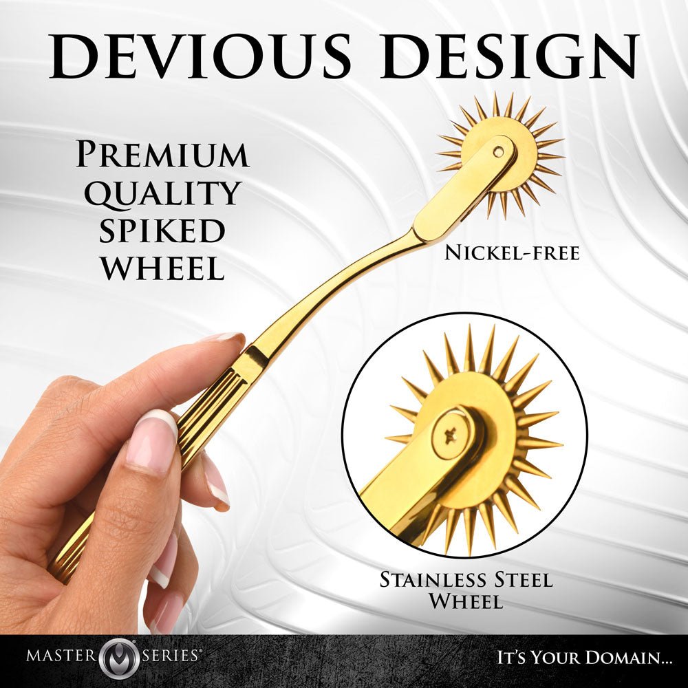 Master Series Gold Sensation Wartenberg Wheel